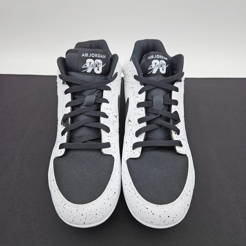 Jordan Stadium 90 MCS Baseball Cleats White Black Oreo HQ0210-100 Mens 13 NEW